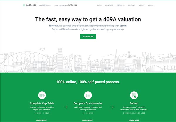Fast 409A website